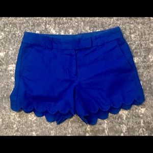 J. Crew Scalloped Shorts